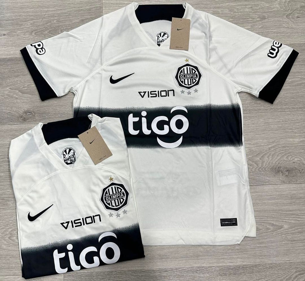 Camiseta oficial de Olimpia Calidad Premium Tailandesa