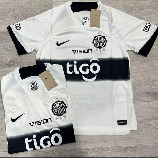Camiseta oficial de Olimpia Calidad Premium Tailandesa