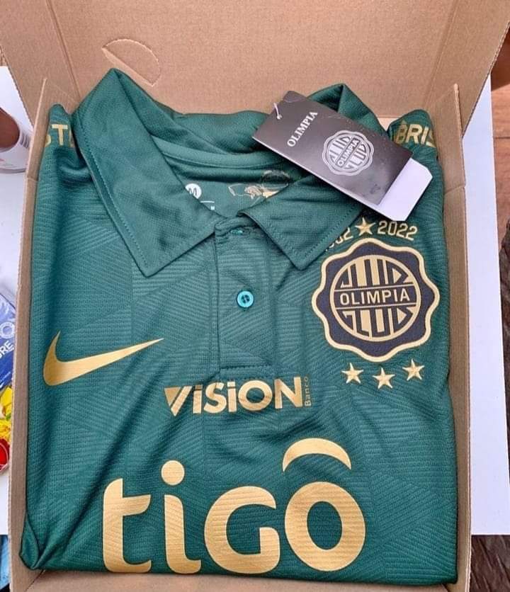Camiseta oficial de Olimpia Calidad Premium Tailandesa